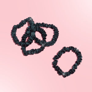Silkie Skinny Silks – 100% Mulberry Silk Scrunchies