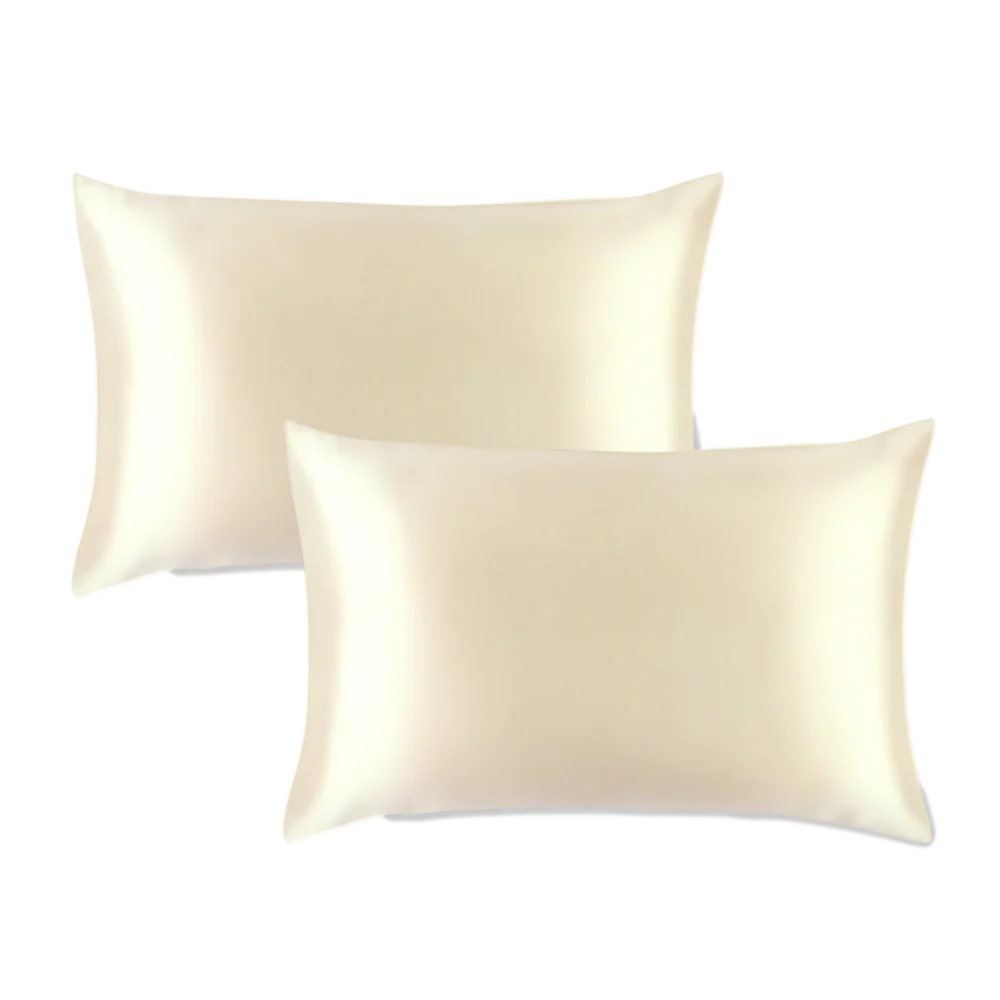 Silkie 100% Mulberry Silk Pillow Case Set - Experience the luxury of smooth hair 